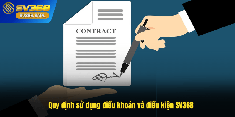Quy định sử dụng điều khoản và điều kiện SV368
